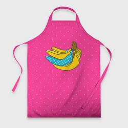 Фартук кулинарный Банан 2, цвет: 3D-принт