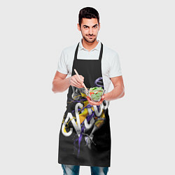 Фартук кулинарный Баскетболист, цвет: 3D-принт — фото 2