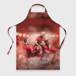 Фартук кулинарный Manchester United, цвет: 3D-принт