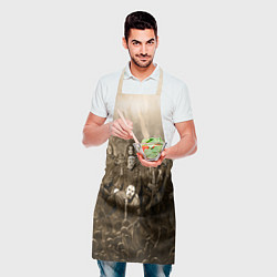Фартук кулинарный Slipknot Sepia, цвет: 3D-принт — фото 2