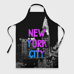 Фартук кулинарный Flur NYC, цвет: 3D-принт
