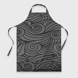 Фартук кулинарный Gray pattern, цвет: 3D-принт