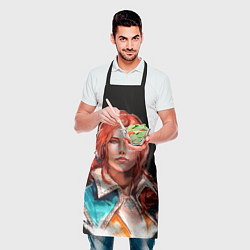 Фартук кулинарный Трисс, цвет: 3D-принт — фото 2