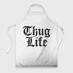 Фартук кулинарный Thug Life, цвет: 3D-принт