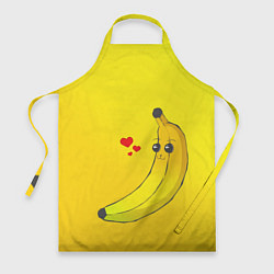 Фартук кулинарный Just Banana (Yellow), цвет: 3D-принт