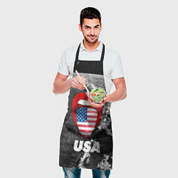 Фартук кулинарный USA, цвет: 3D-принт — фото 2