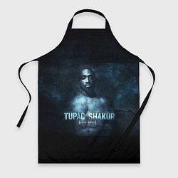 Фартук кулинарный Tupac Shakur 1971-1996, цвет: 3D-принт