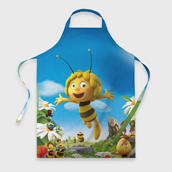 Фартук кулинарный Пчелка Майя, цвет: 3D-принт