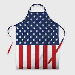 Фартук кулинарный Флаг США, цвет: 3D-принт