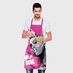 Фартук кулинарный Pink Art, цвет: 3D-принт — фото 2