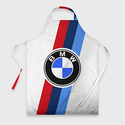 Фартук кулинарный BMW M: White Sport, цвет: 3D-принт