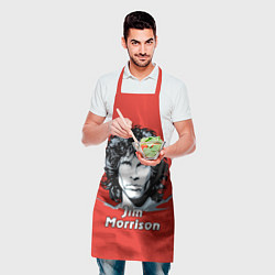 Фартук кулинарный Jim Morrison, цвет: 3D-принт — фото 2