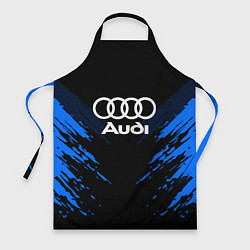 Фартук кулинарный Audi: Blue Anger, цвет: 3D-принт