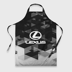 Фартук кулинарный Lexus sport geometry, цвет: 3D-принт