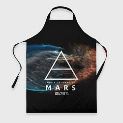 Фартук кулинарный 30 Seconds to Mars, цвет: 3D-принт