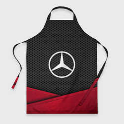 Фартук кулинарный Mercedes Benz: Grey Carbon, цвет: 3D-принт