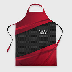 Фартук кулинарный Audi: Red Sport, цвет: 3D-принт