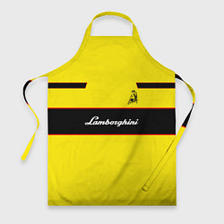 Фартук кулинарный Lamborghini Style, цвет: 3D-принт