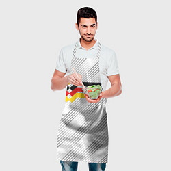 Фартук кулинарный Немецкий футбол, цвет: 3D-принт — фото 2