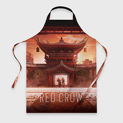Фартук кулинарный R6S: Red Crow, цвет: 3D-принт
