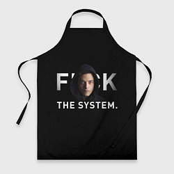 Фартук кулинарный F*ck The System: Mr Robot, цвет: 3D-принт