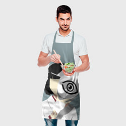 Фартук кулинарный Бездомный Бог, цвет: 3D-принт — фото 2