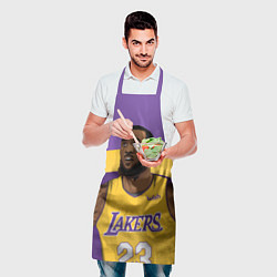 Фартук кулинарный LeBron 23: Lakers, цвет: 3D-принт — фото 2