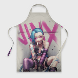 Фартук кулинарный Jinx: LoL, цвет: 3D-принт