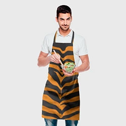 Фартук кулинарный Шкура тигра, цвет: 3D-принт — фото 2
