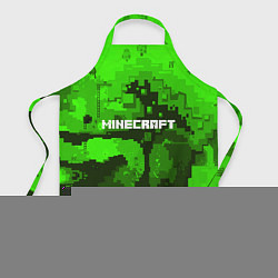 Фартук кулинарный Minecraft: Green World, цвет: 3D-принт