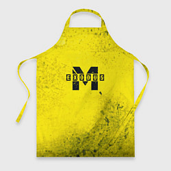 Фартук кулинарный Metro Exodus: Yellow Grunge, цвет: 3D-принт