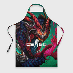 Фартук кулинарный CS GO hyper beast skin, цвет: 3D-принт