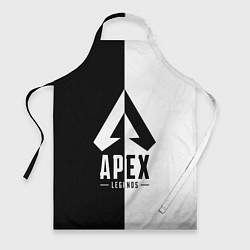 Фартук кулинарный Apex Legends: Black & White, цвет: 3D-принт