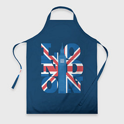 Фартук кулинарный London: Great Britain, цвет: 3D-принт