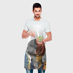 Фартук кулинарный Геройская академия, цвет: 3D-принт — фото 2