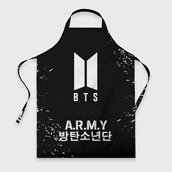 Фартук кулинарный BTS ARMY, цвет: 3D-принт