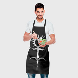 Фартук кулинарный Ghostemane, цвет: 3D-принт — фото 2