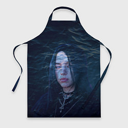 Фартук кулинарный Billie Eilish: Ocean Eyes, цвет: 3D-принт