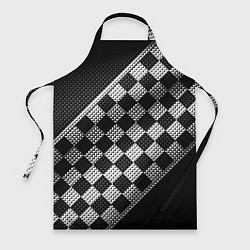 Фартук Финишная лента в клетку