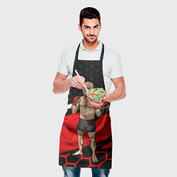 Фартук кулинарный Боксёр, цвет: 3D-принт — фото 2