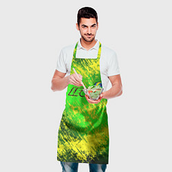 Фартук кулинарный Brawl Stars leon, цвет: 3D-принт — фото 2