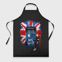 Фартук кулинарный Doctor Who: Bad Wolf, цвет: 3D-принт
