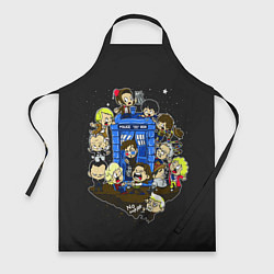Фартук кулинарный Doctor Who, цвет: 3D-принт