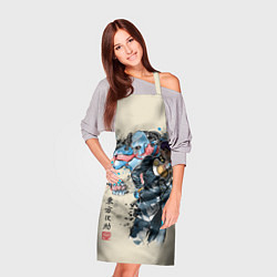 Фартук кулинарный Приключения ДжоДжо, цвет: 3D-принт — фото 2