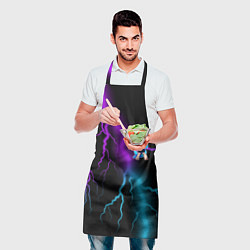 Фартук кулинарный Brawl Stars LEON, цвет: 3D-принт — фото 2