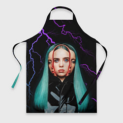 Фартук кулинарный BILLIE EILISH, цвет: 3D-принт