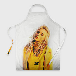 Фартук кулинарный BILLIE EILISH, цвет: 3D-принт