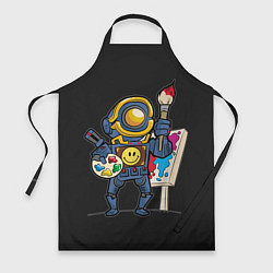Фартук кулинарный Apex Legends, цвет: 3D-принт