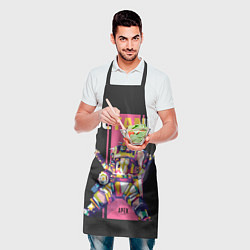 Фартук кулинарный Apex Legends Octane, цвет: 3D-принт — фото 2