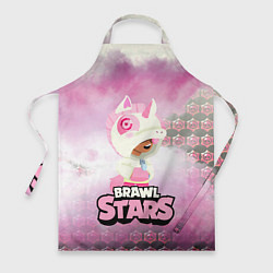 Фартук кулинарный Leon Unicorn Brawl Stars, цвет: 3D-принт